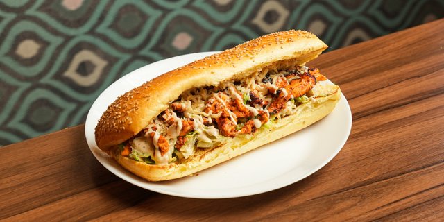 Grilled Chicken Caesar Sandwich