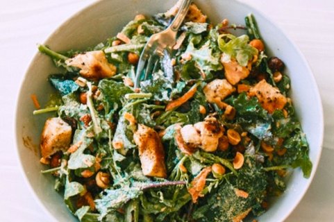 Kale Caesar Salad