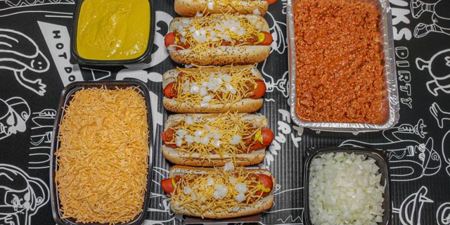 Party Pack Hot Dogs Bar