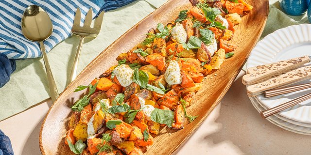 Roasted Heirloom Carrots