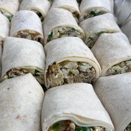Breakfast Wrap Platter