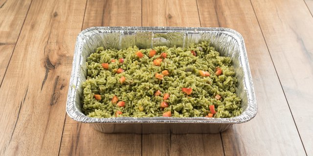 Pasilla-Cilantro Green Rice