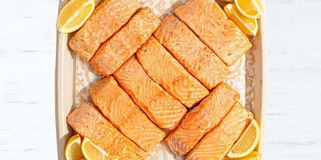 Roasted Salmon Platter