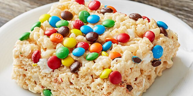 M&M Krispy Treat