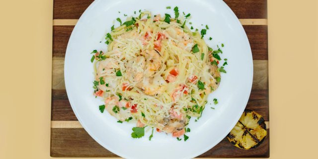 Scampi Pasta