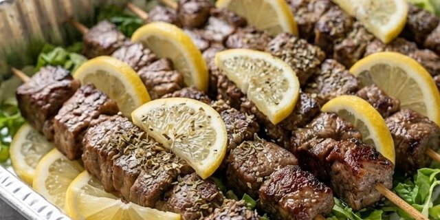 Grilled Pork Souvlaki