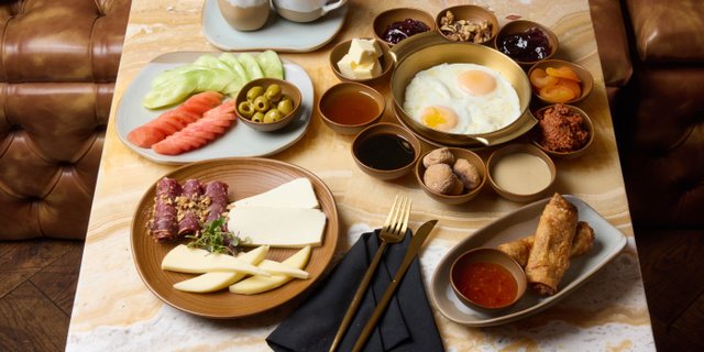 Mediterranean Breakfast Tower