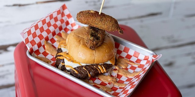 Drop It Like It's Hot Burger