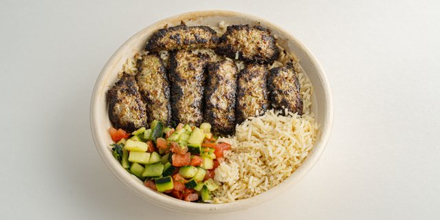 Lamb Kofta Rice Platter
