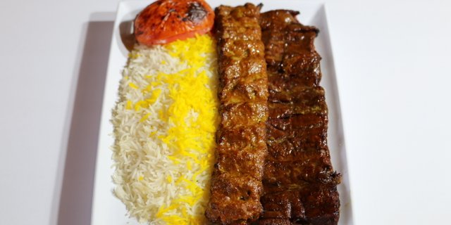 Beef Filet Soltani Kabob Entree
