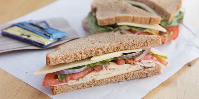 Turkey & Swiss Sandwich
