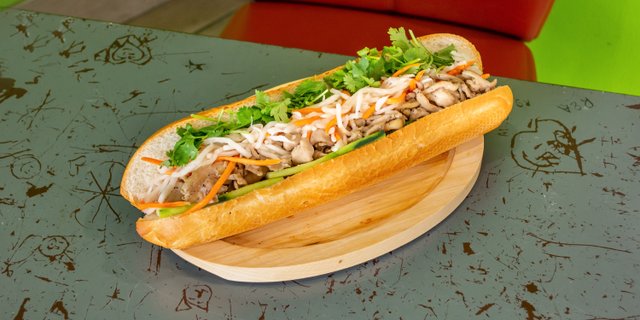 Lemongrass Chicken Sandwich