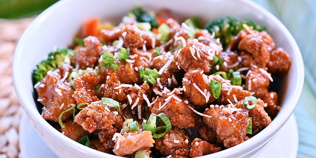 Hawaiian Orange Chicken
