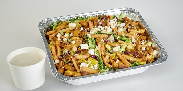 Greek Mezze Salad Tray