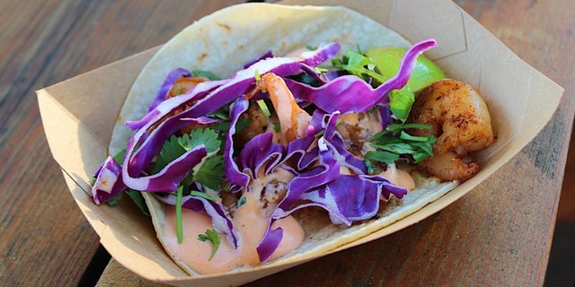 Grilled Baja Shrimp Taco