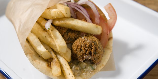Chickpea Fritter Pita