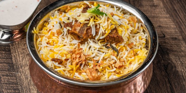 Hyderabadi Goat Dum Biryani