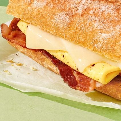 Ciabatta Bacon, Egg & Cheese Sandwich