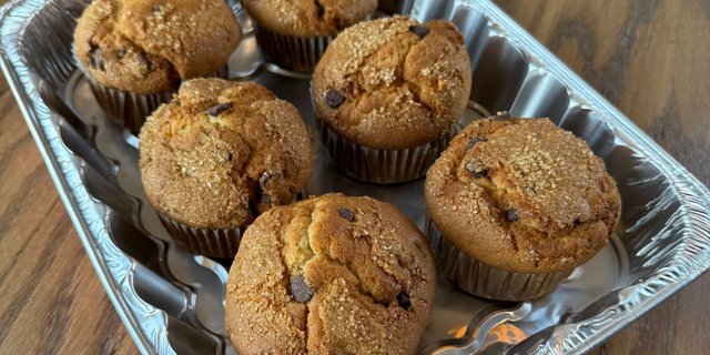 Chocolate Chip Jumbo Muffins