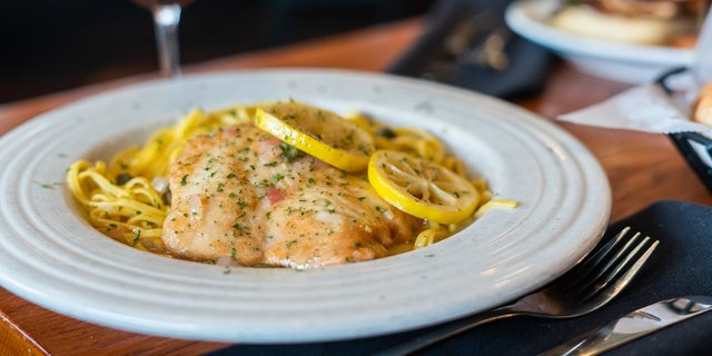 Scallopini of Chicken Piccata