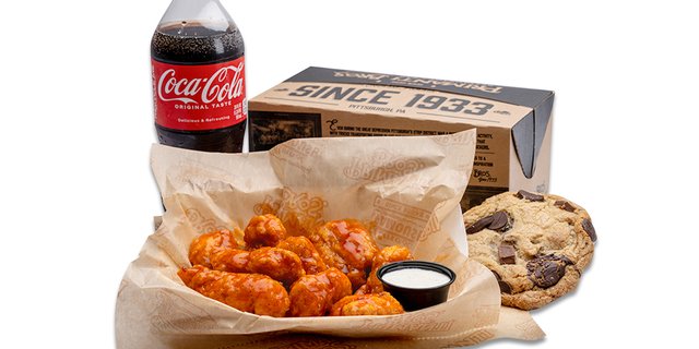 10-pc Boneless Wing Boxed Lunch