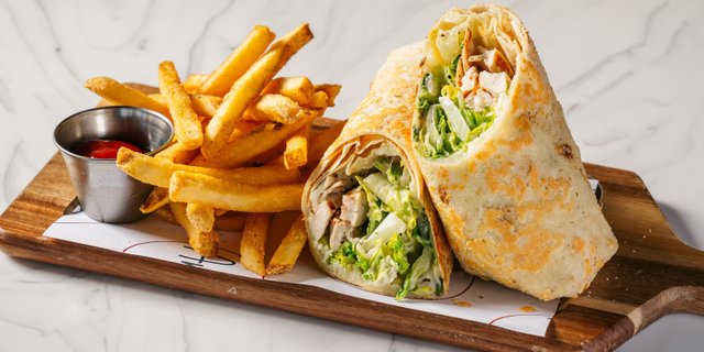 Green Goddess Caesar Wrap