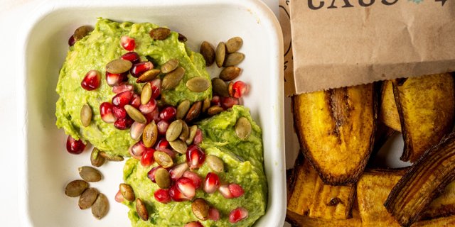Individual Chips & Guacamole
