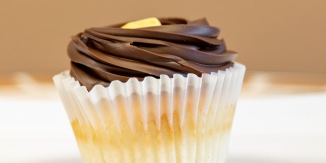 Boston Cream Pie Cupcake