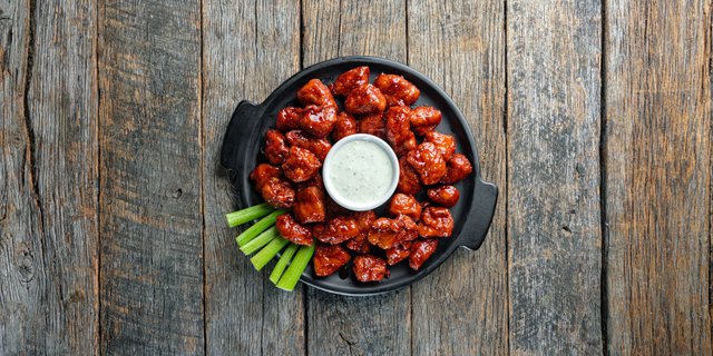 Hand-Breaded Boneless Wings