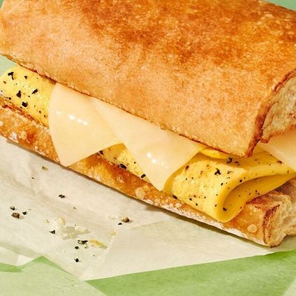 Ciabatta Egg & Cheese Sandwich