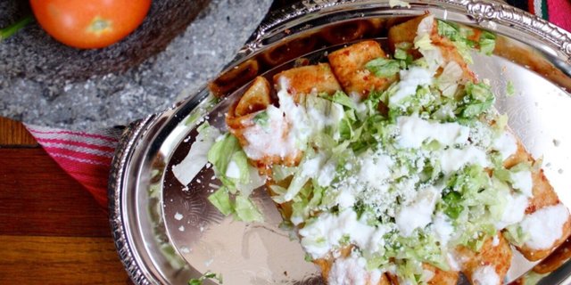 Green Cheese Enchiladas