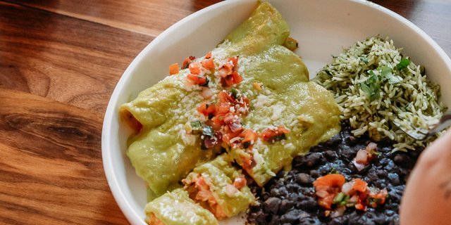 Lump Crab Enchiladas