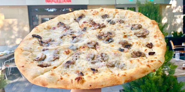 Black Truffle Neapolitan Pizza