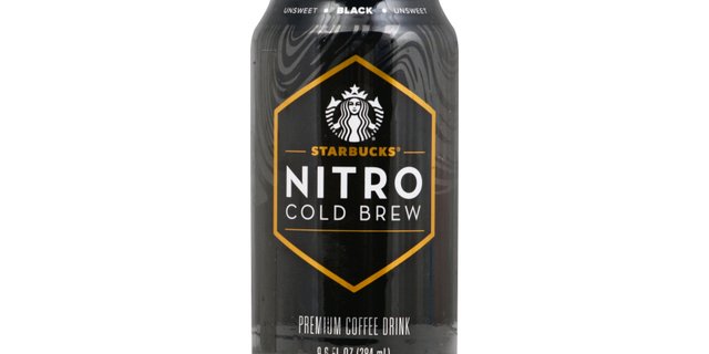 Starbucks Unsweetened Nitro Cold Brew Can