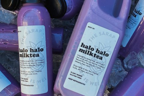 Halo Halo Milk Tea