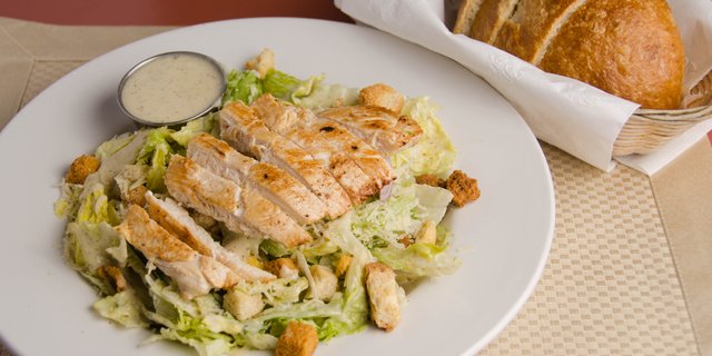 Grilled Chicken Caesar Salad