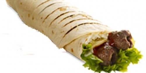 Lamb Kabab Wrap