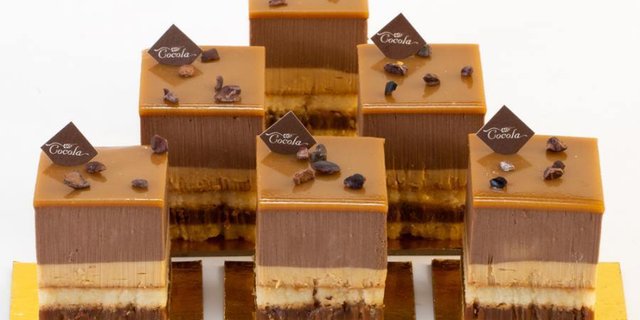Mini Caramel Chocolate Mousse