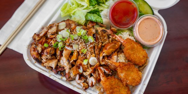 Chicken & Shrimp Plate
