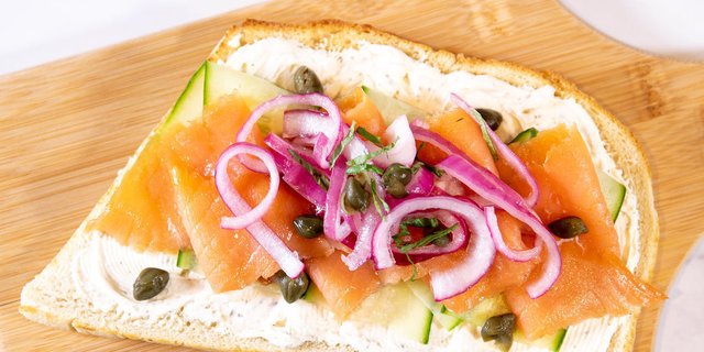Smoked Salmon Toast