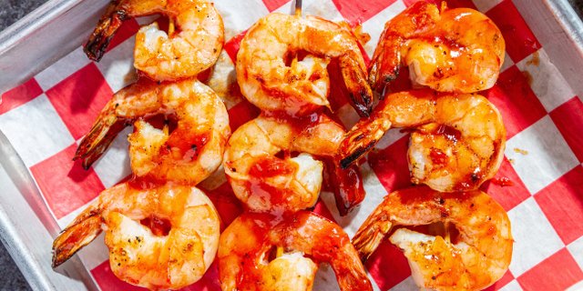 Grilled BBQ Shrimp