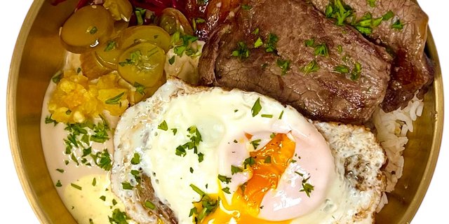 Ribeye Shawarma & Egg Express Bowl