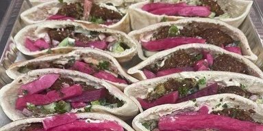 Falafel Pita Sandwich Tray