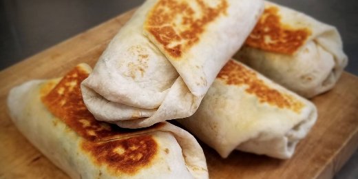 Turkey Bacon Breakfast Burrito