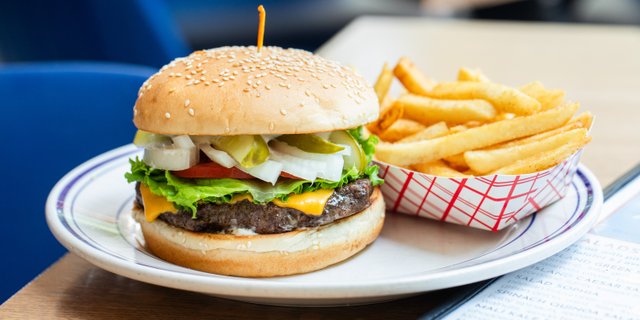 Burger Boxed Lunch