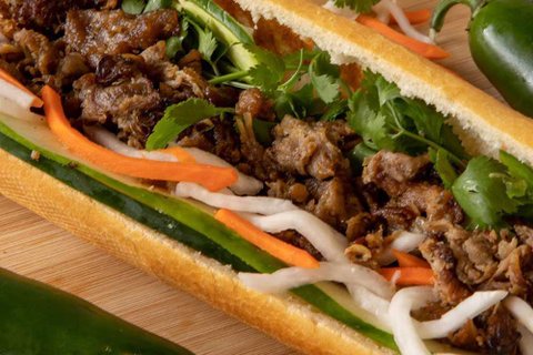 Grilled Pork Sandwich