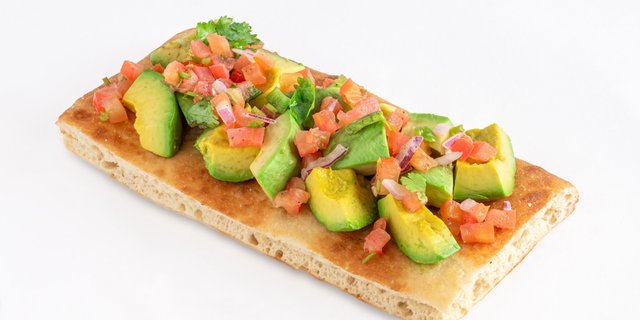 Individual Garden Fresh Avocado Toast