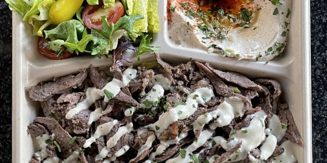 Beef Shawarma Plate