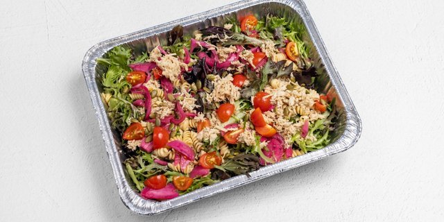 Avocado Chicken Pasta Salad Tray