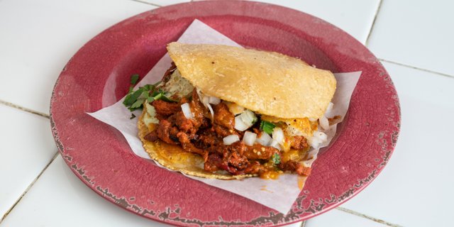 Marinated Pork Mulita